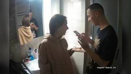 Dilara #4 - Blowjob Time In The Bathroom