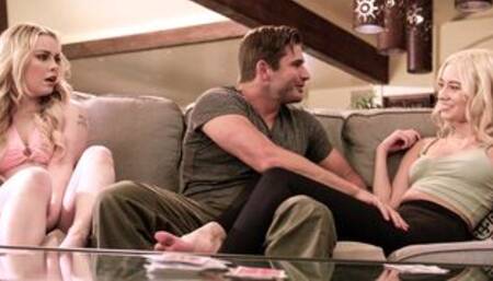 Stepcousin gets 18yo blonde teen jealous