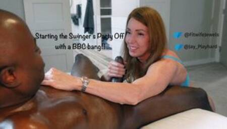 Starting the Swinger’s Party with a BBC