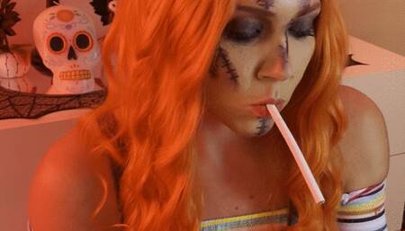 Halloween is here, And so is my version of Chucky Virginia Slim 120