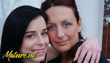 Hd action with witching Daniella Rose from Mature NL