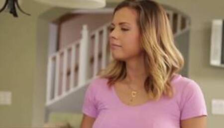 yoga with stepdad ends downward doggystyle - sweet sinner