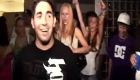 Naked coed teen lesbos go down on each other