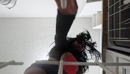 Tiny Human hiding in Giantess Dish Washer POV 1080