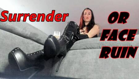 Blackmail- Surrender or face Ruin (AVI)