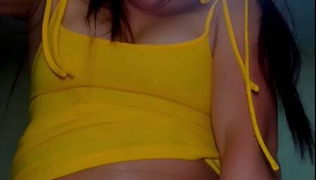 BLOW JOB AND PEE ON MY DILDO