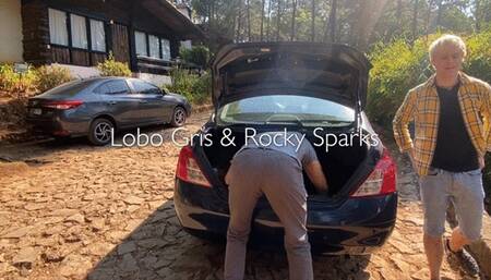 Footjob, Bondage, and Tickling with Lobo Gris and Rocky Sparks