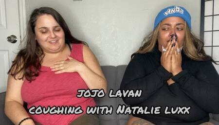 Nonstop barking coughs with Natalie Luxxurious - I was in so much pain after filming this!!!