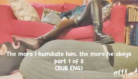 [part 1of2] The more I humiliate him the more he obeys - Più lo umilio più obbedisce [SUB ENG][MOBILE]