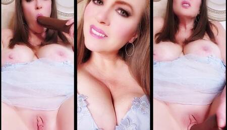 Sexy StepMom Nikki Gives StepSon JOI