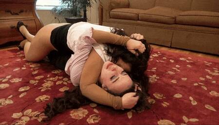 Pull My Hair At Your Own Risk: Tilly McReese VS Ama Rio (HD)