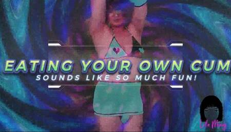 EATING YOUR CUM SOUNDS LIKE SO MUCH FUN Trans Lola Minaj CEI Cum Eating Instructions AUDIO ONLY