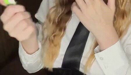 Dirtying My Boots for your tongue!