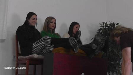 Around the legs of Mistresses mp4