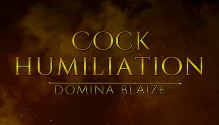 Cock Humiliation
