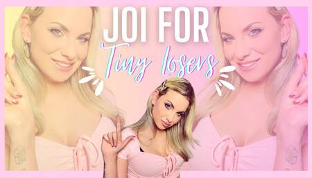 JOI For Tiny Losers 1080MP4 - Goddess Aurora Jade - Bratty blonde Barbie humiliates you for your small loser dick and tells you how to jerk off