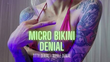 Micro Bikini - Titty Denial