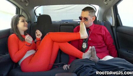Anastasia Rose in Prisoner Transfer Footjob SD MOV