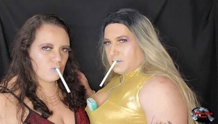 Smoking ladies addicted to Misty 120s - SFL140