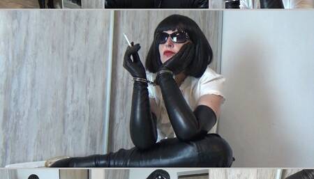 Smoking cigarette in handcuffs 47