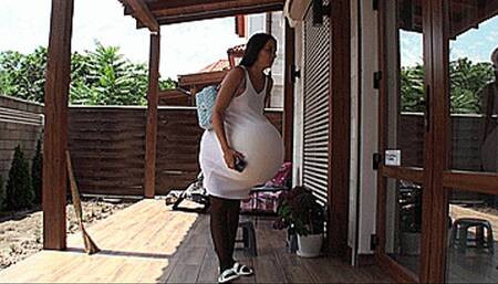 Lucy's fantastic belly ,dream ! (1920x1080 HD) MOV