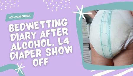 Bedwetting Diary Soaked L4 Night Diaper Show Pt 2