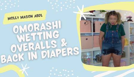 Omorashi Overall Wetting Back In Diapers