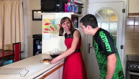 Chocolate Muff-in with Cream (HD)