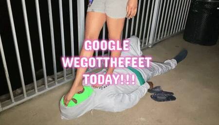 PUBLIC BLACKMAIL TRAMPLING