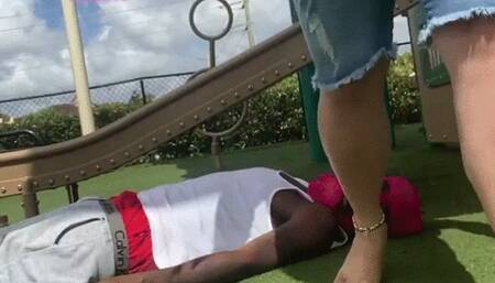 YOUR FACE IS MY STEPSTOOL FOOTBOY