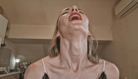 Squeeze my fragile neck