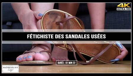 Fétichiste des sandales usées 4K