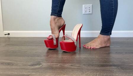 Walking & Modeling Mule Pleasers