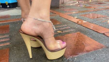 Milah Arches Cranking the Lazy Corsa until Exhaustion