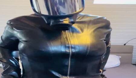 Squirting on my waders