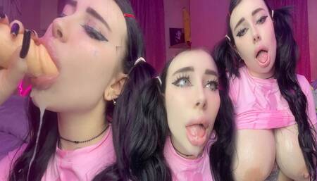 Fuck Me In Mouth Step-Daddy And Cum On Face