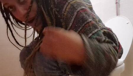 June PEE TOILET compilation of 26 leaks