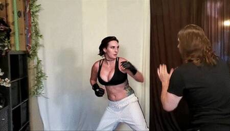 Sparring with Irene (Ft Irene Silver) - WMV