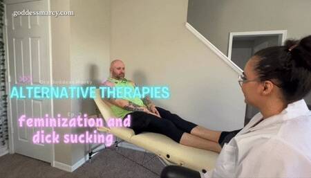 Alternative therapies ep #3: feminization and dick sucking