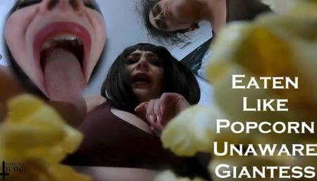 Eaten Like Popcorn Unaware Giantess SD