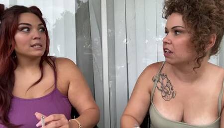 Smoking and Chatting with Scarlett