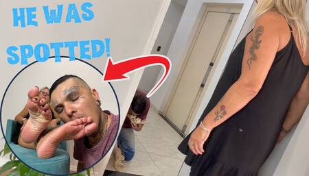 Smelling someone else's shoes behind the door - Ms Aline Ep 1 - GG PRODUCER