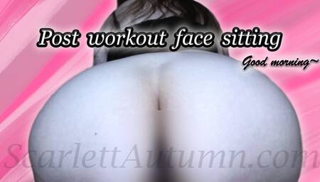 Clean my sweaty post workout Ass - MP4 HD 1080p