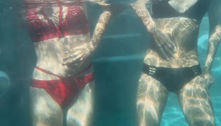 UNDERWATER BELLY PLAY