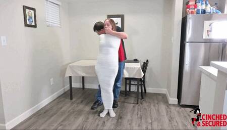 Rachel Adams - Wrapped, Roped and Helpless (WMV Format)