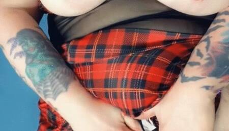 Snapchat College Slut Stretches Pussy with HUGE Dildo