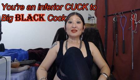Small White Penis - You're an Inferior Cuck to BBC