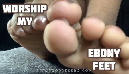 Worship My Ebony Feet