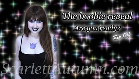 The boobie reveal - RIP OFF - MP4 HD 1080p