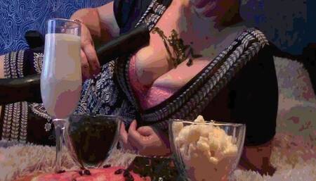 Today, I shared my dinner with a vacuum cleaner